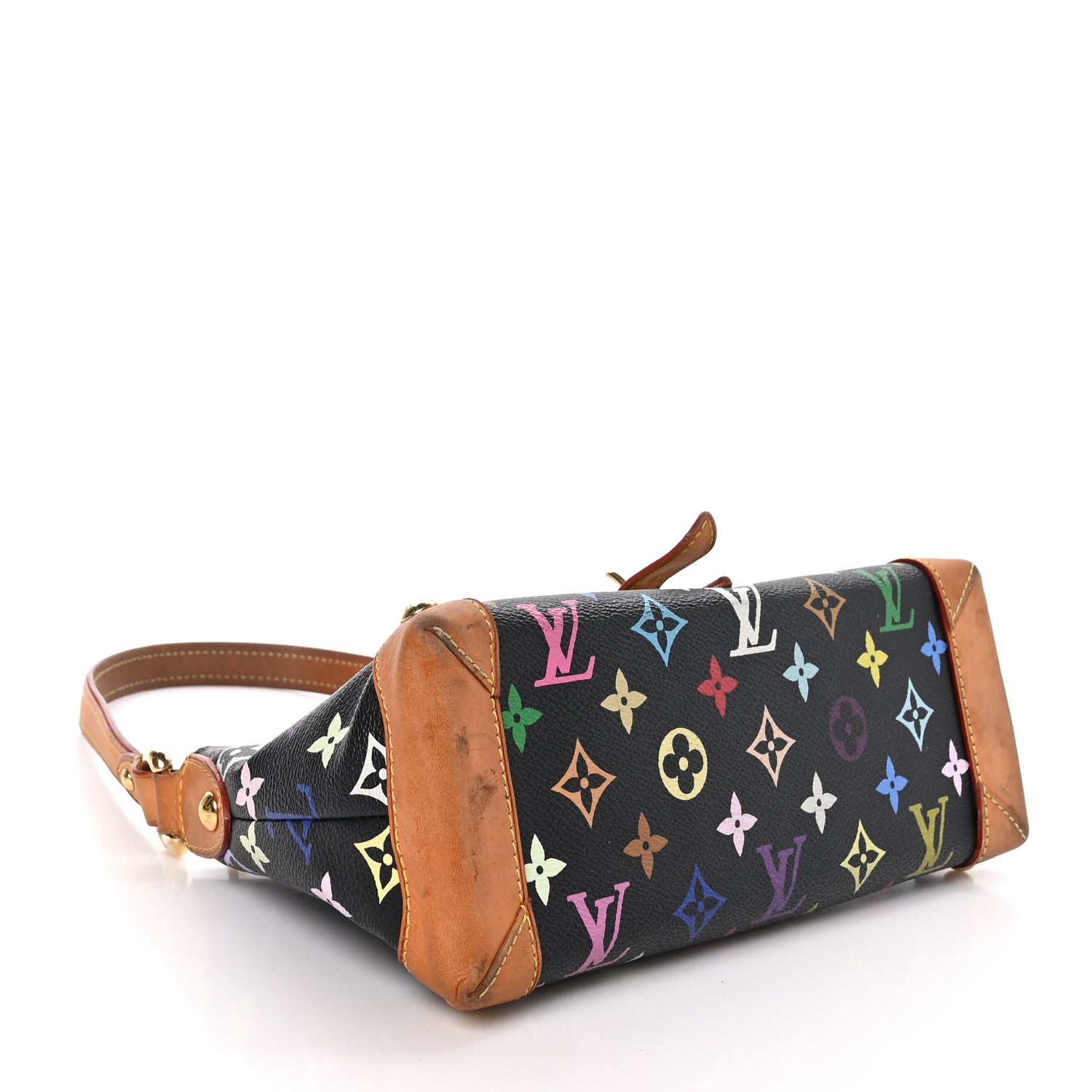 Louis Vuitton Monogram Multicolor Eliza Black 4 of 11