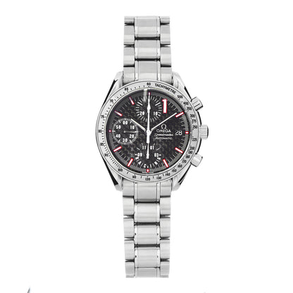 Omega Stainless Steel 39mm Speedmaster Schumacher Chronograph Automatic Watch Black 3519.50 1 of 5