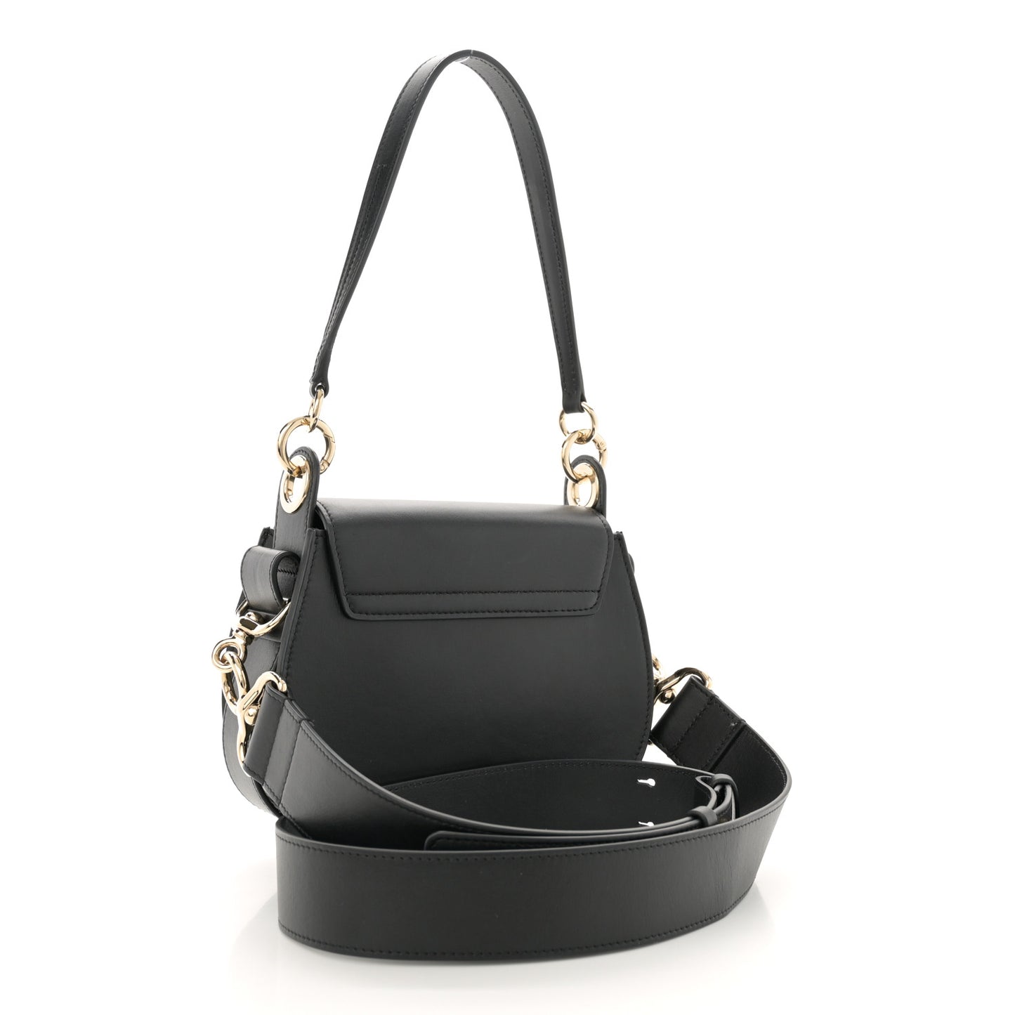 Calfskin Small Tess Bag Black