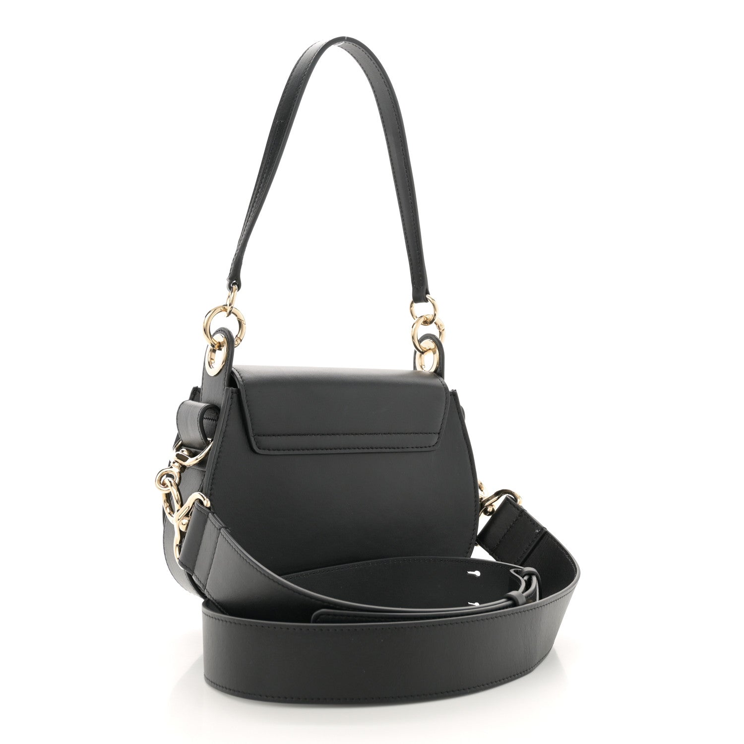 Chloe Calfskin Small Tess Bag Black 2 of 12