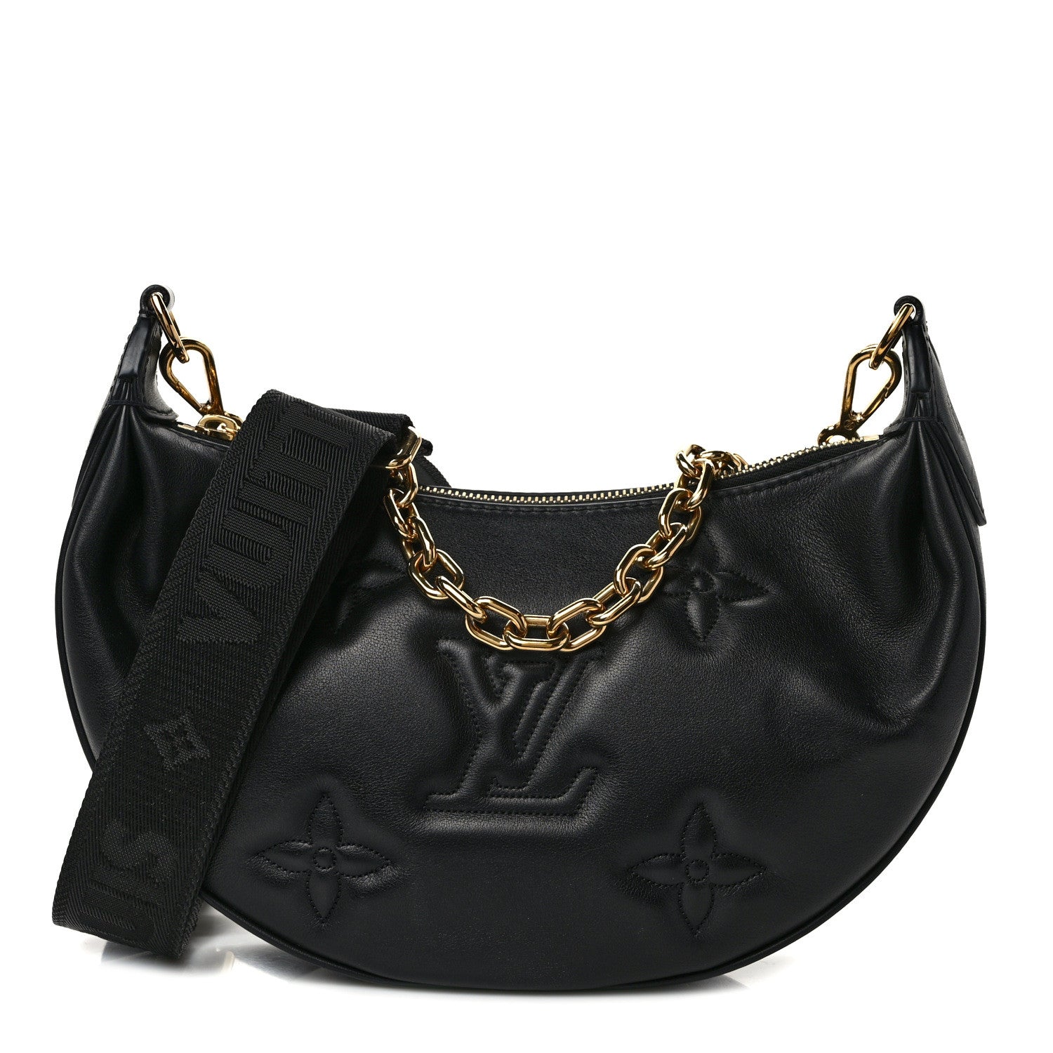 Louis Vuitton Calfskin Bubblegram Over The Moon Black 1 of 10