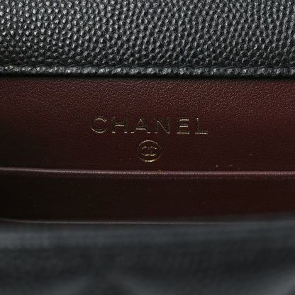 Chanel Caviar Quilted Classic Phone Holder Black 6 of 11