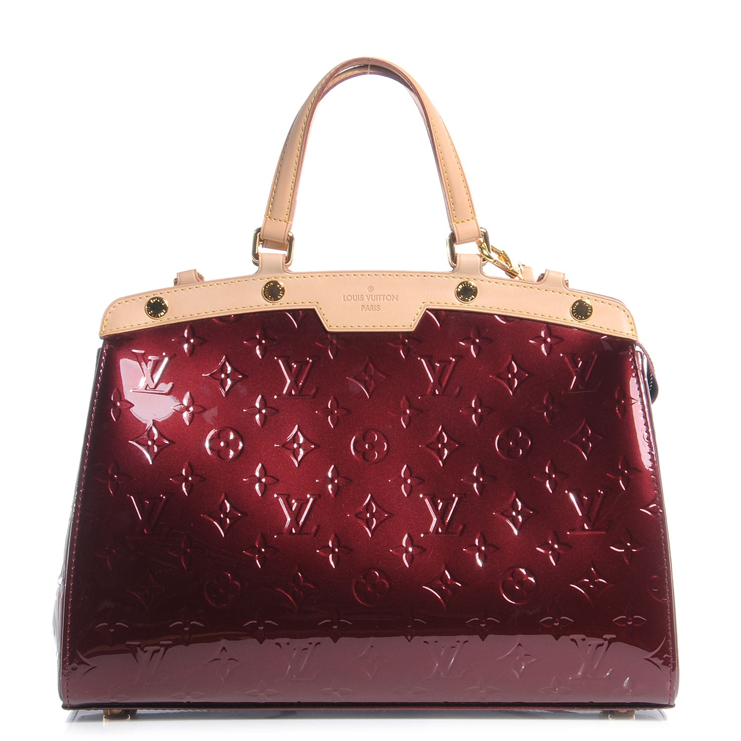 Louis Vuitton Vernis Brea MM Rouge Fauviste 1 of 10