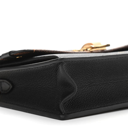 Louis Vuitton Damier Ebene Vavin Chain Wallet Black 8 of 10