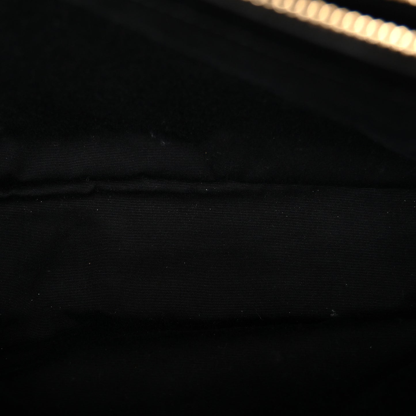 Calfskin Y Quilted Monogram Large Loulou Shopper Black