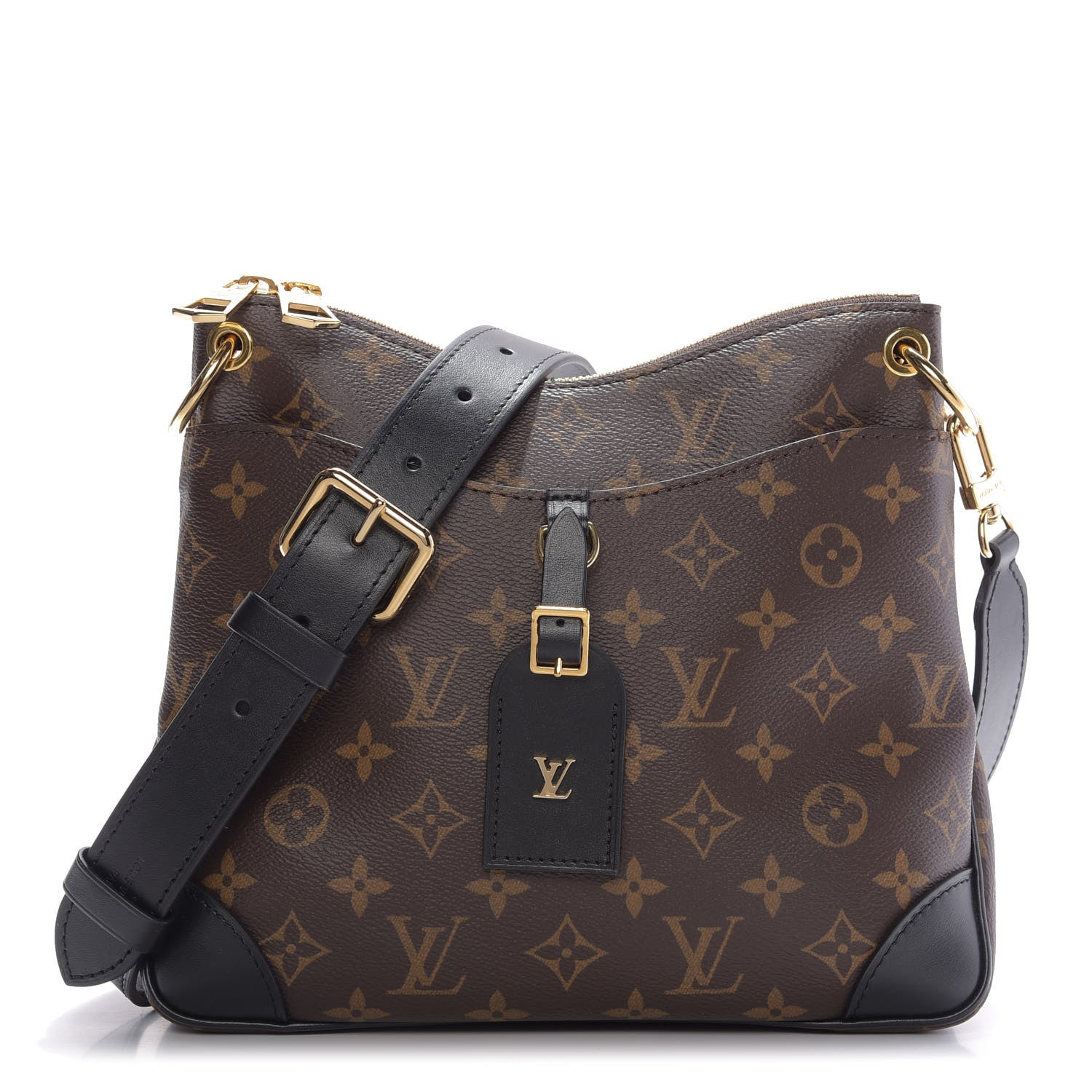 Louis Vuitton Monogram Odeon PM Black 1 of 9