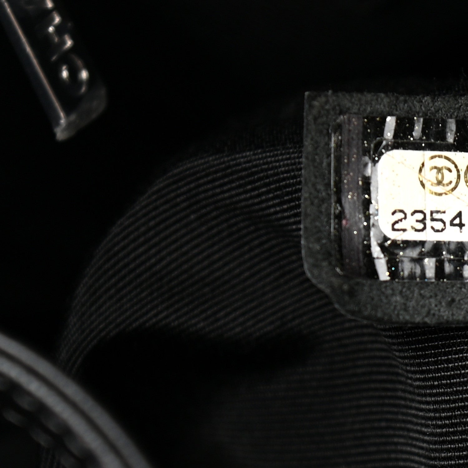 Chanel Lambskin Quilted CC Chain Bucket Bag Black 7 of 16