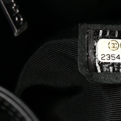 Chanel Lambskin Quilted CC Chain Bucket Bag Black 7 of 16