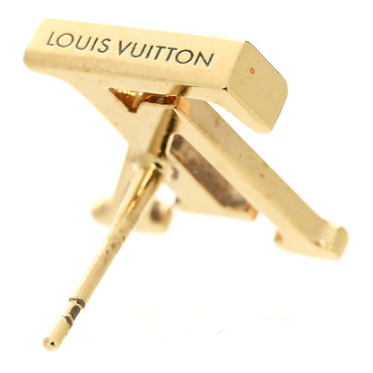 Louis Vuitton Metal LV Iconic Earrings Gold 4 of 6