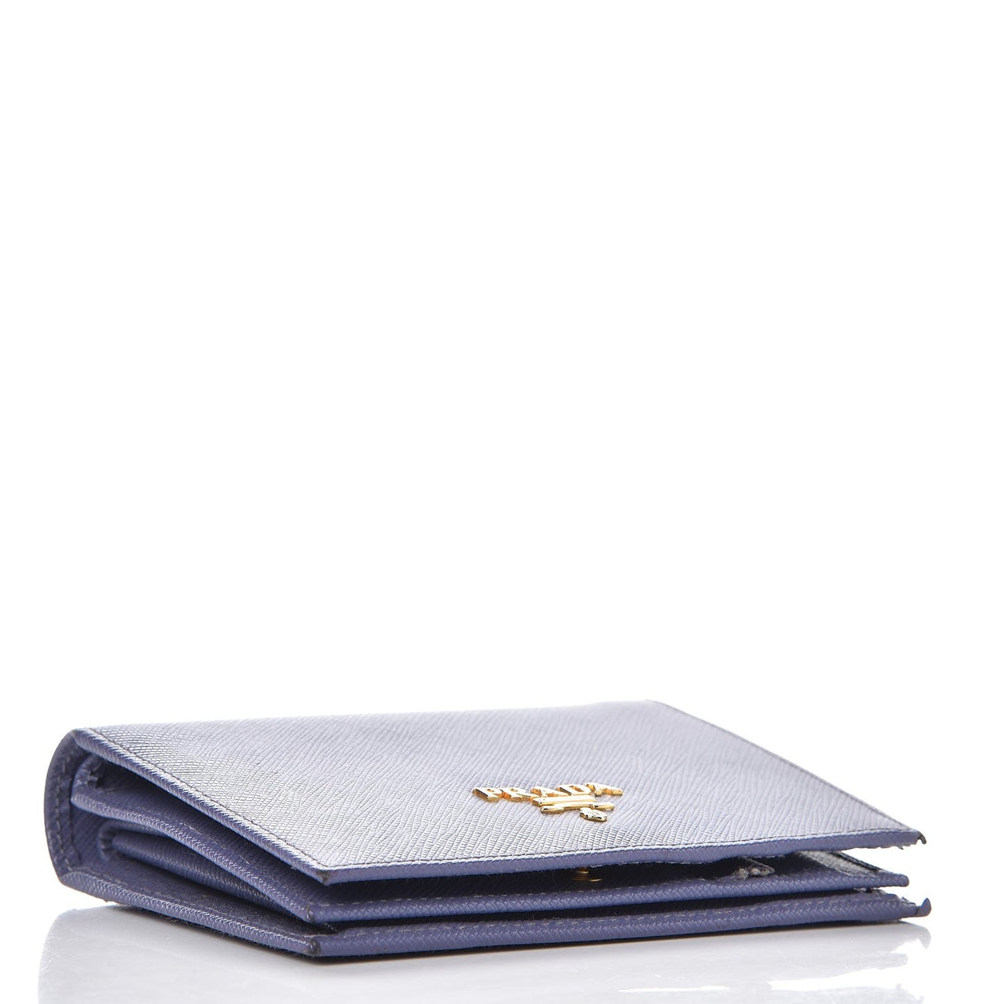 Saffiano Metal Compact Wallet