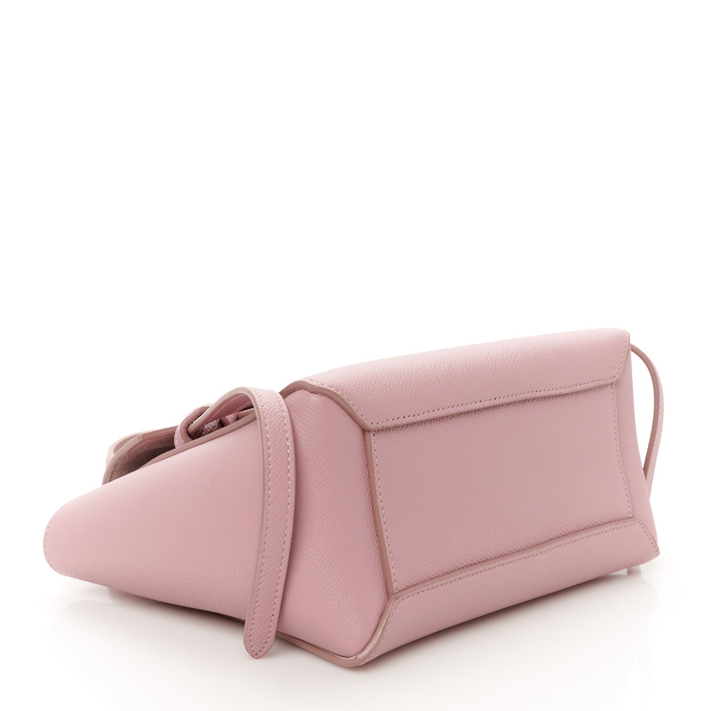 Grained Calfskin Nano Belt Bag Rose Quartz