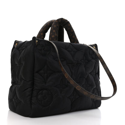Louis Vuitton Econyl Monogram Pillow Giant Onthego MM Black 3 of 10