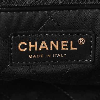 Chanel Shiny Calfskin Quilted Chanel 22 Black 7 of 11