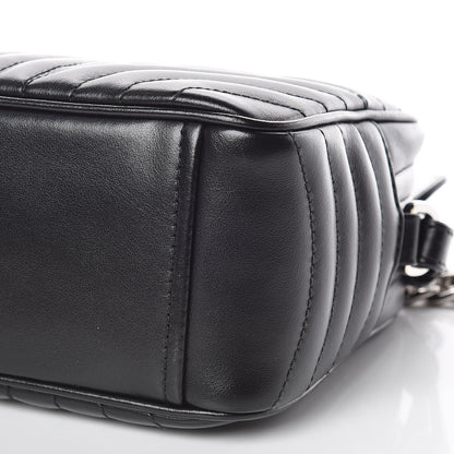 Prada Soft Calfskin Diagramme Crossbody Bag Black 7 of 10