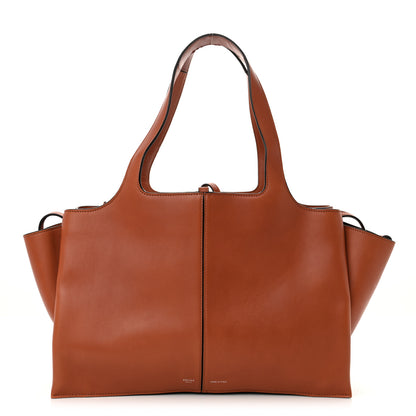 Celine Calfskin Medium Tri-Fold Bag Brick 1 of 15
