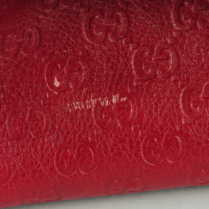 Gucci Guccissima XL Tote Red 10 of 10
