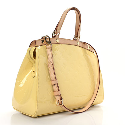 Louis Vuitton Vernis Brea MM Citrine 3 of 8