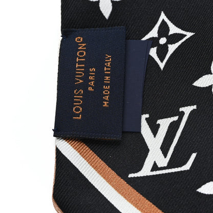 Louis Vuitton Silk Monogram Let's Go BB Bandeau Black 3 of 3