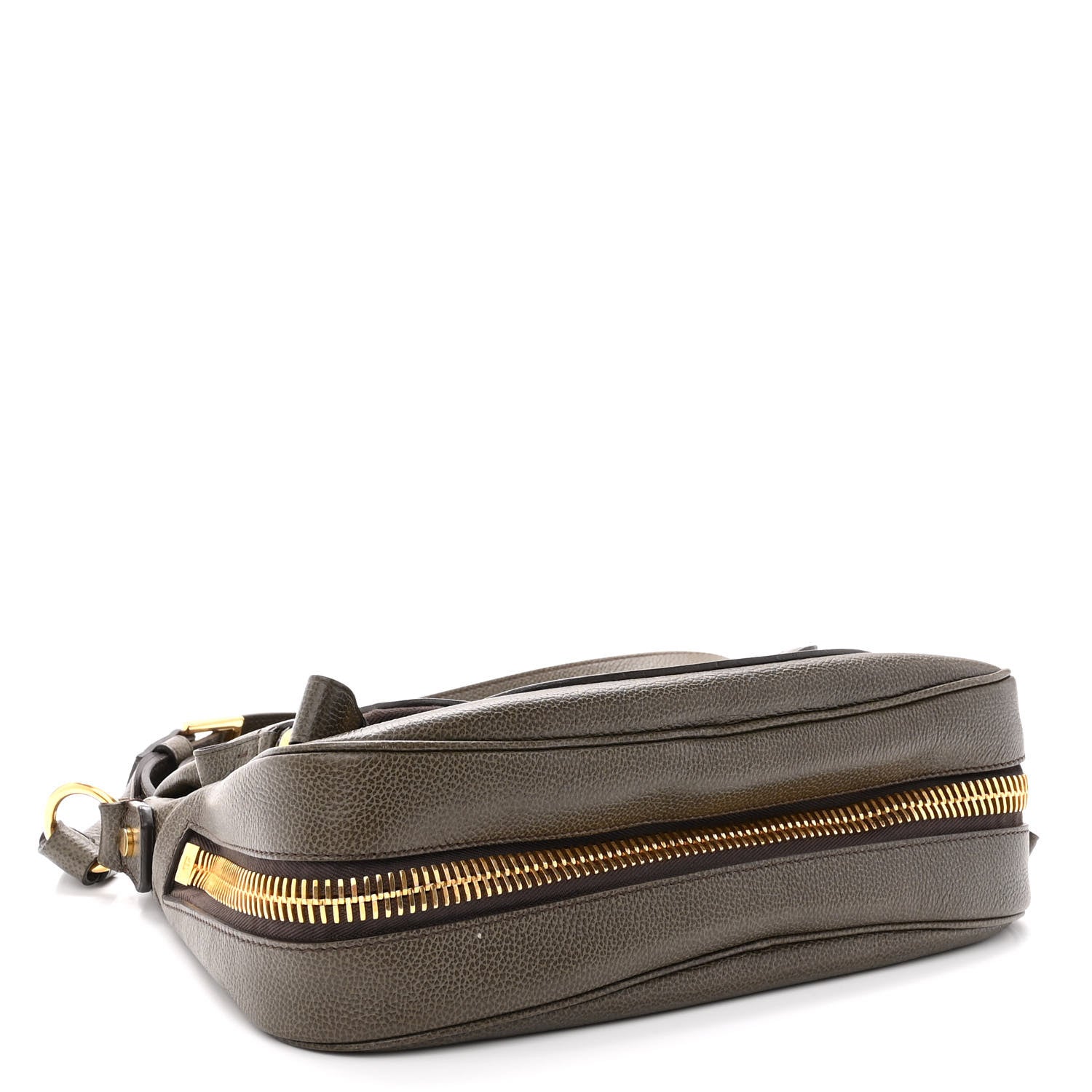 Tom Ford Pebbled Calfskin Medium Jennifer Green 4 of 12