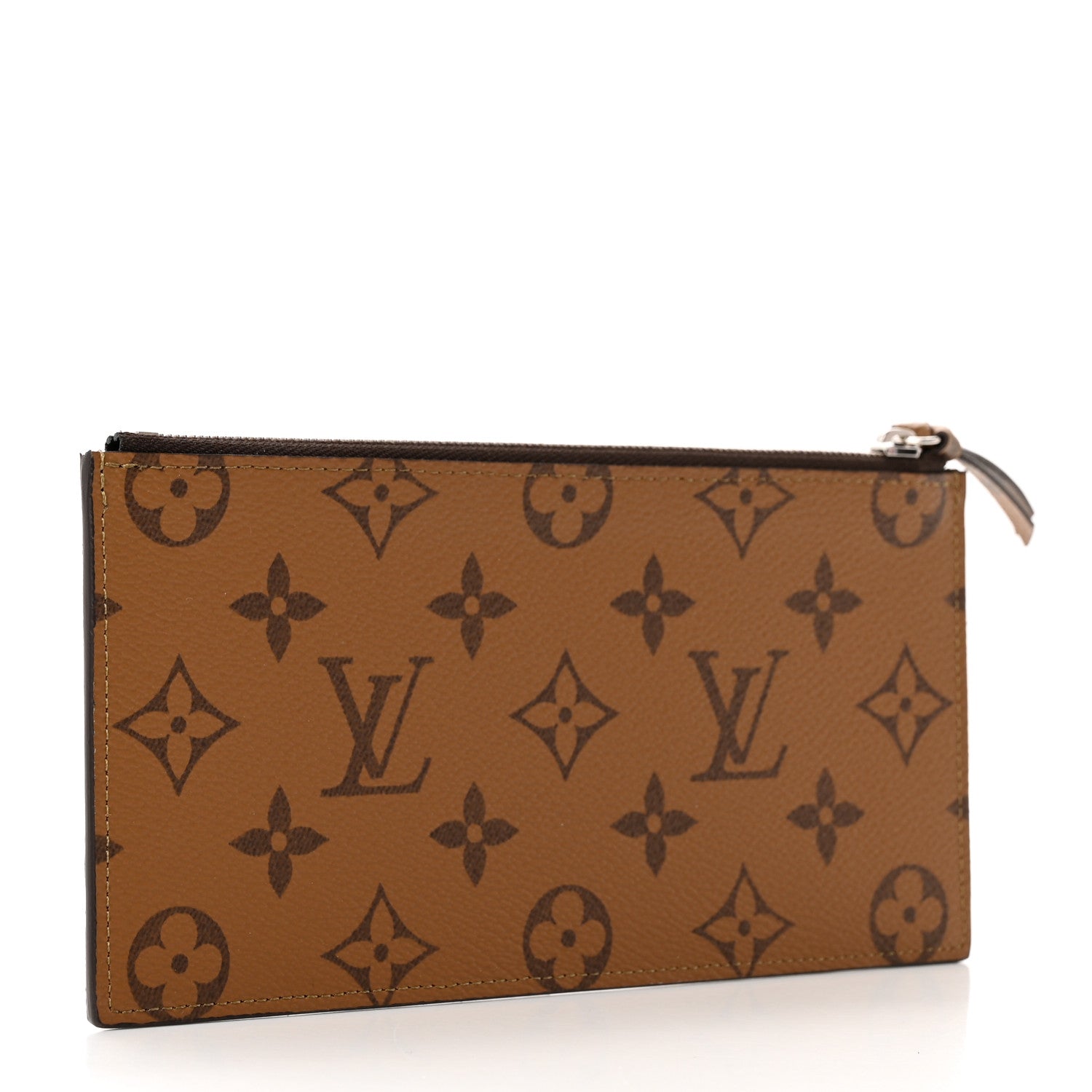 Louis Vuitton Reverse Monogram Felicie Chain Wallet Zippered Insert 3 of 6