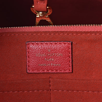 Louis Vuitton Calfskin Monogram Kimono Tote Cherry 6 of 9