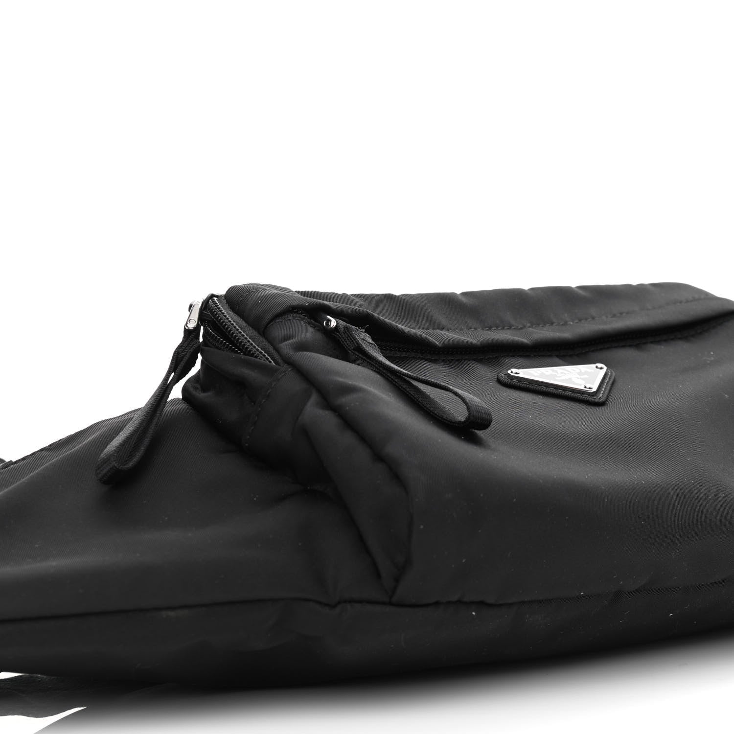 Prada Tessuto Nylon Belt Bag Black 9 of 10