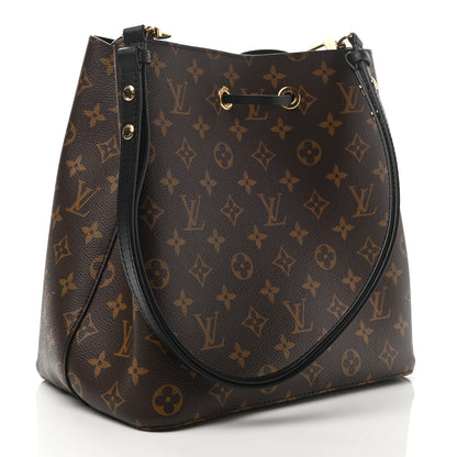 Louis Vuitton Monogram Neonoe MM Black 3 of 9