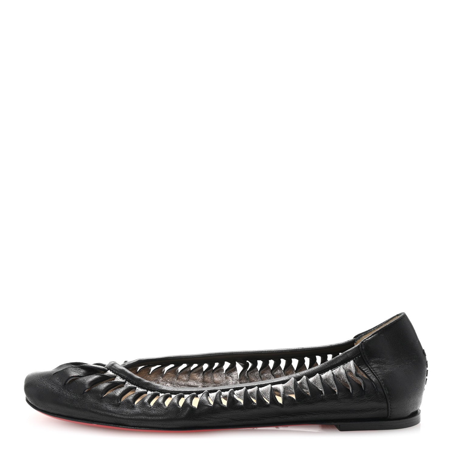 Christian Louboutin Nappa Gazelle Flats 40 Black 1 of 8