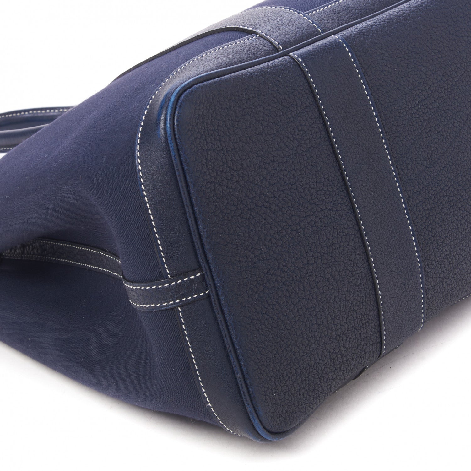 Hermes Toile Negonda Garden Party Tote 36 MM Bleu Marine 5 of 7