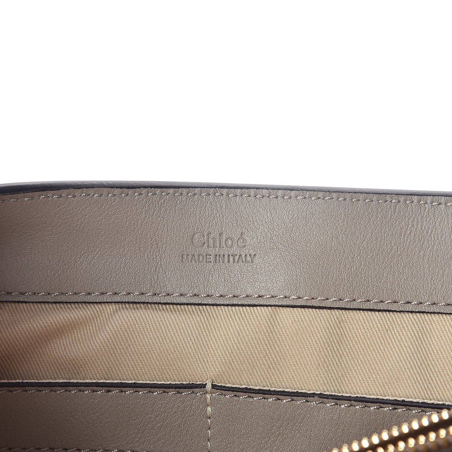 Calfskin Medium Faye Day Shoulder Bag Motty Grey