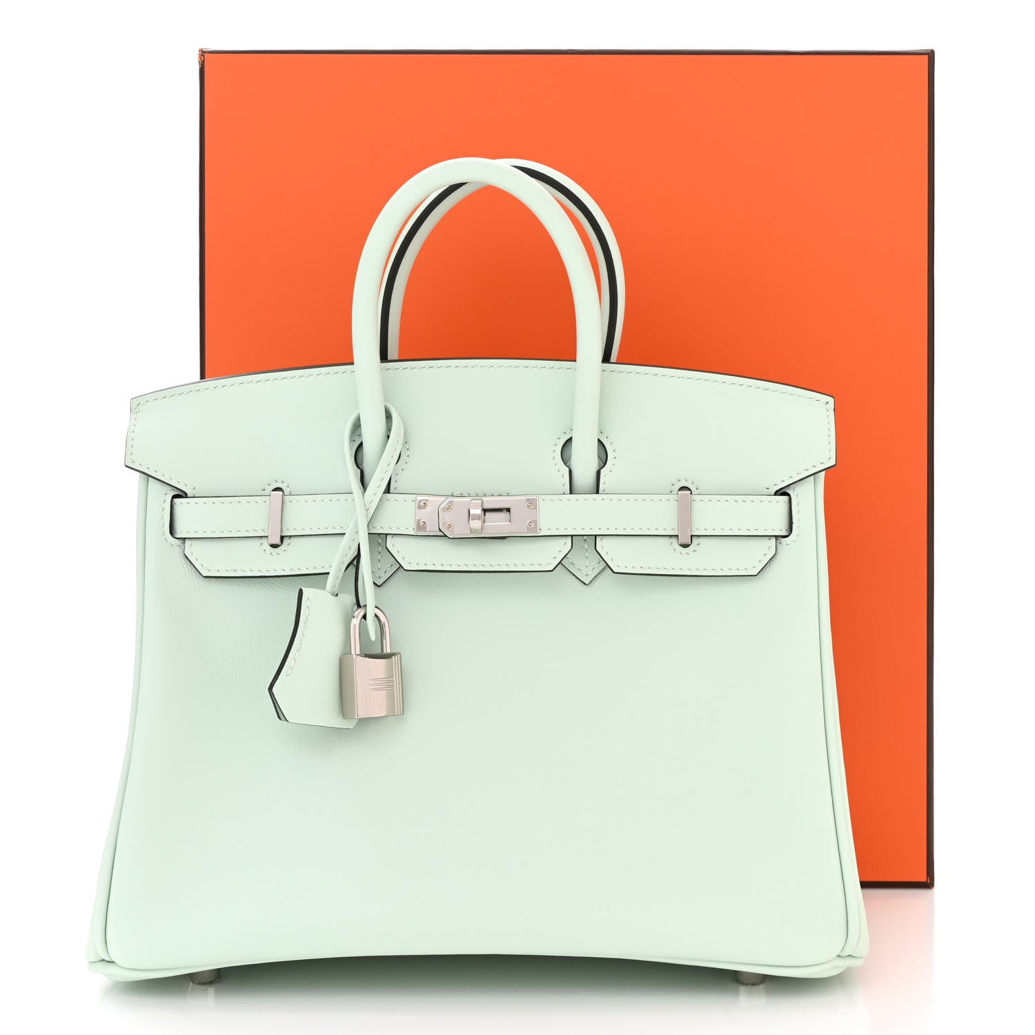 Hermes Swift Birkin 25 Vert Peppermint 11 of 11