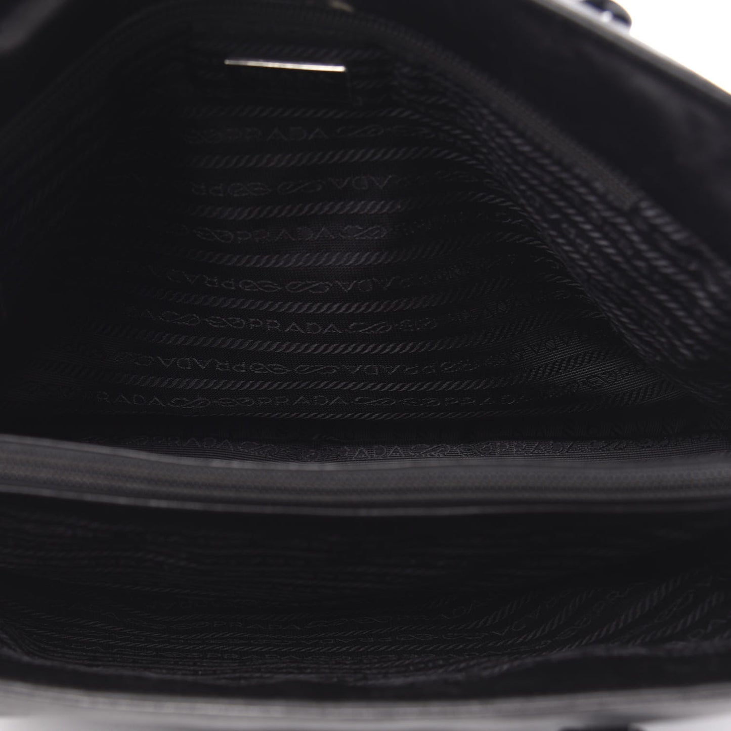 Nappa Chain Tote Black