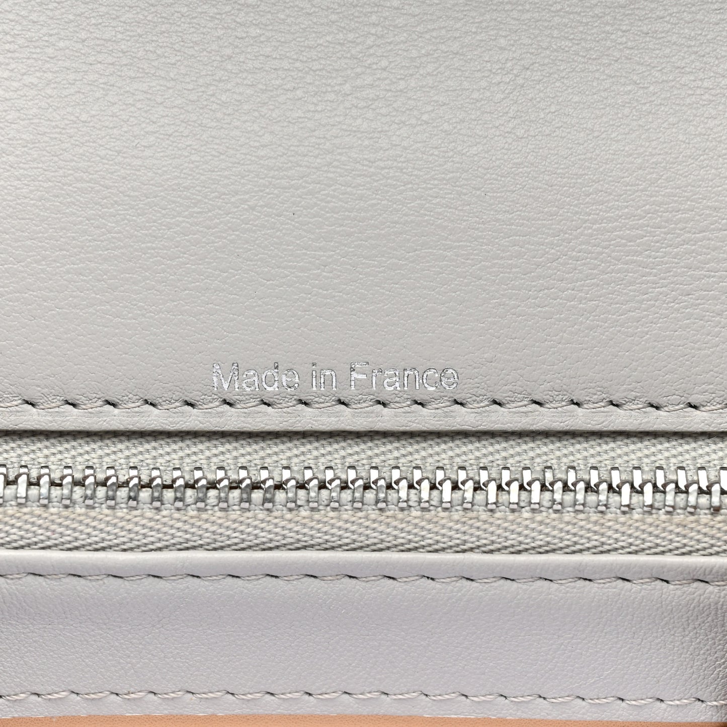 Calfskin GM Tempete Satchel Grey