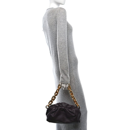 Bottega Veneta Calfskin The Pouch Chain Grape 2 of 10