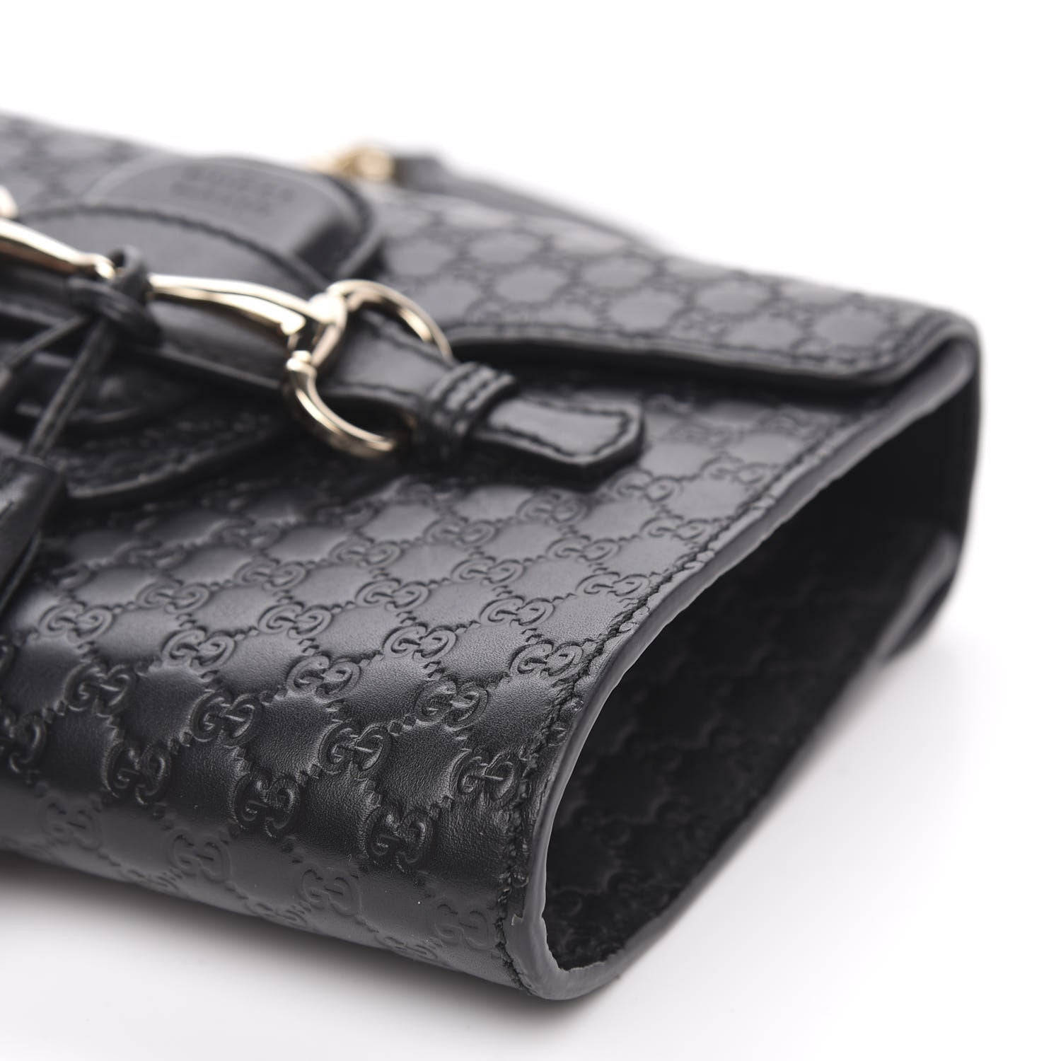 Gucci Microguccissima Mini Emily Shoulder Bag Black 11 of 11