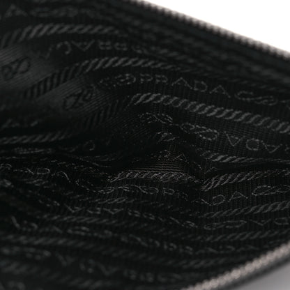 Prada Tessuto Nylon Flat Pouch Black 5 of 6
