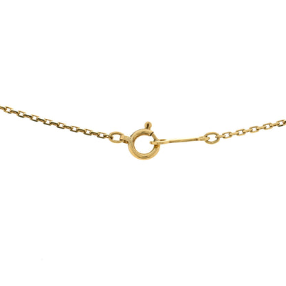 Mikimoto 18K Yellow Gold Diamond Akoya Pearl 7-7.5mm Pendant Necklace 3 of 3