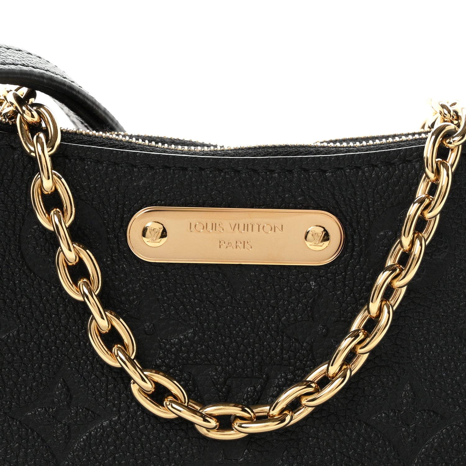 Louis Vuitton Empreinte Monogram Liv Pochette Black 7 of 10