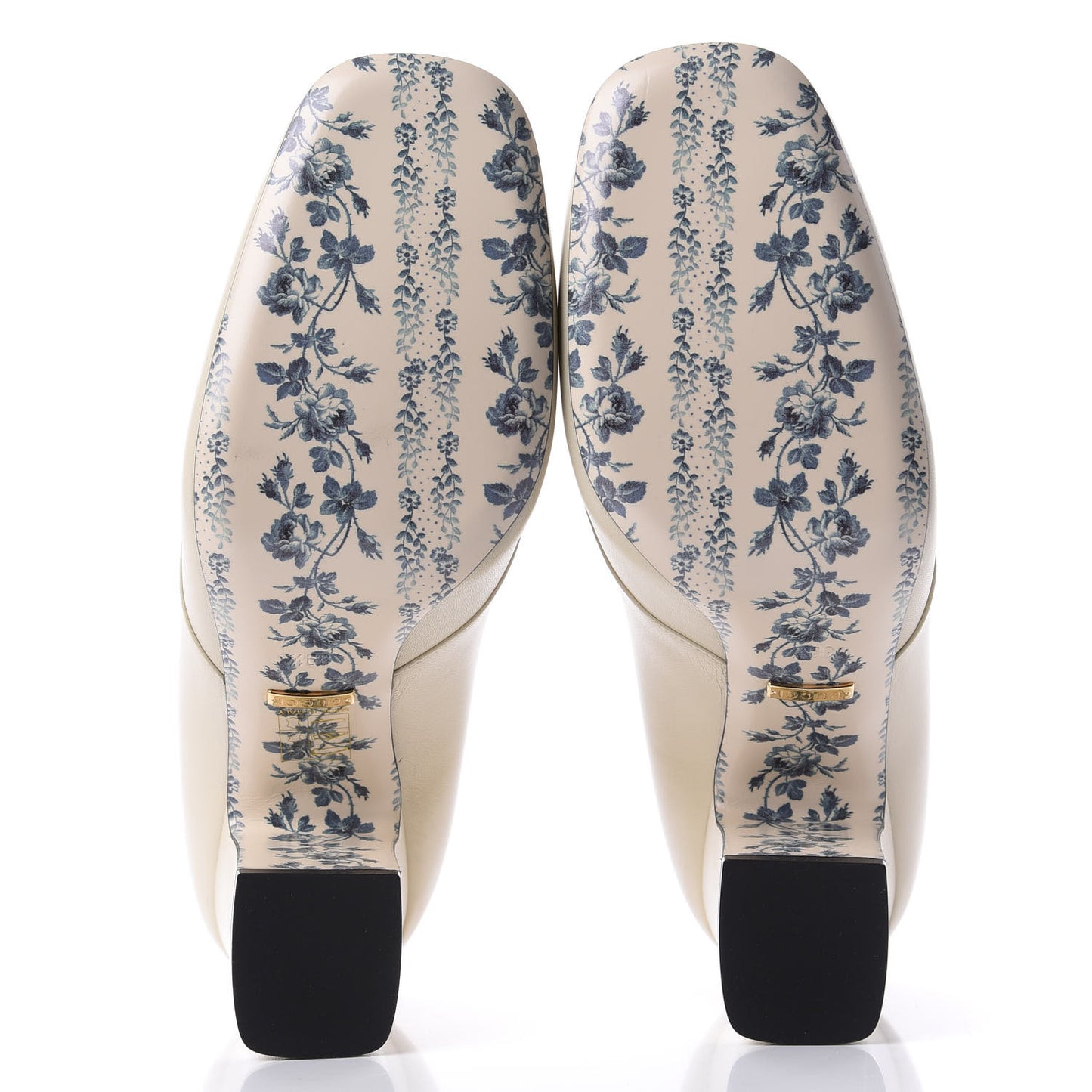 Malaga Kid GG Victoire 95mm Loafer Pumps 39.5 Vintage White