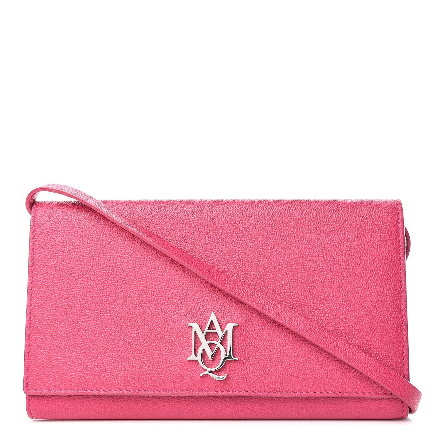 Calfskin Insignia Pouch Pink