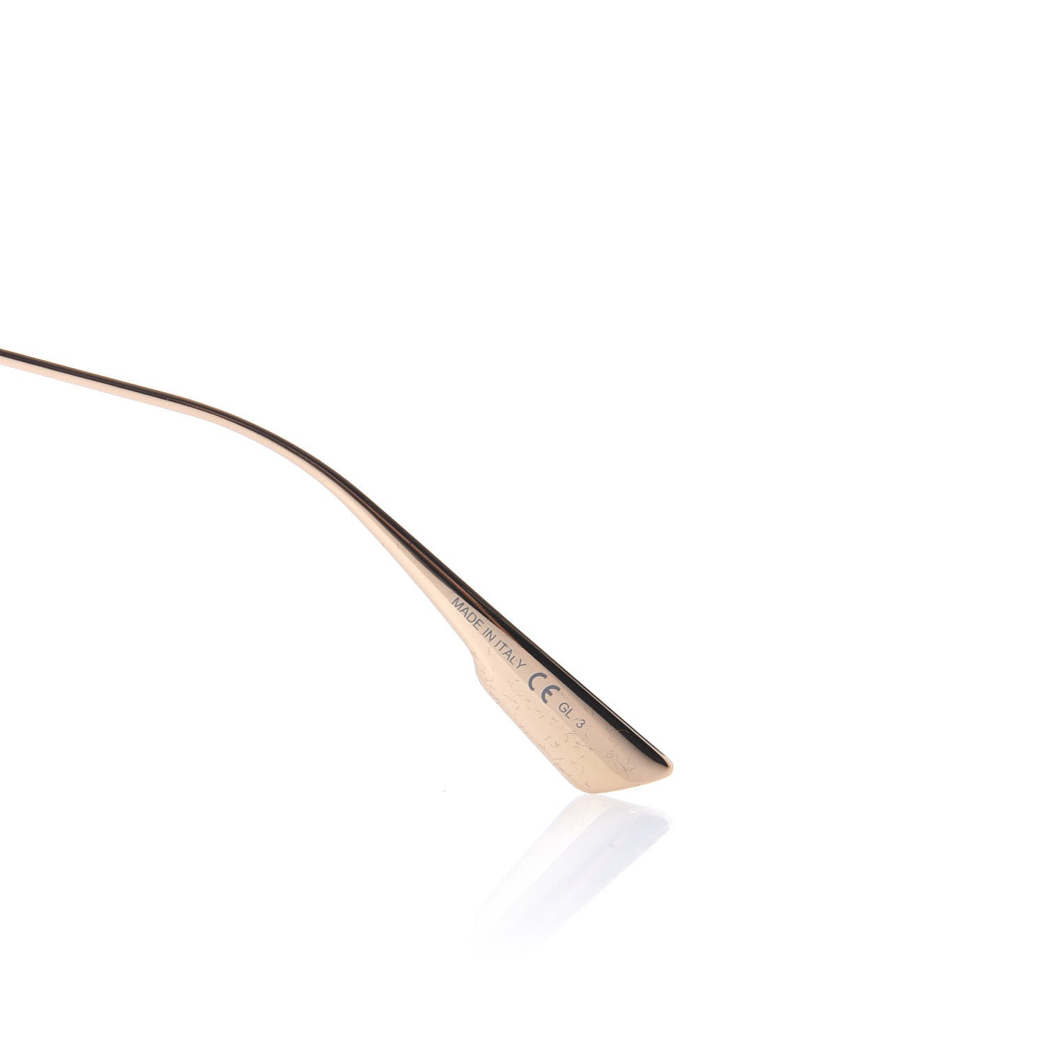 Christian Dior Rectangular 30 Montaigne 1 Sunglasses Black Gold 6 of 7