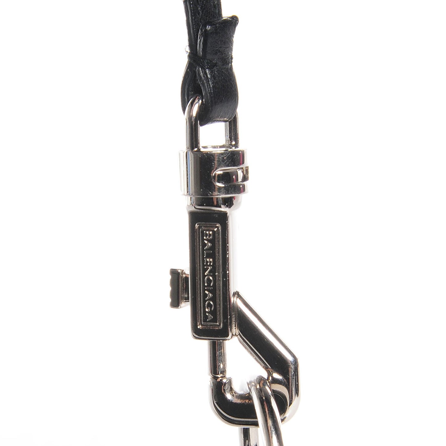 Agneau Giant 12 Silver Hardware Hip Black