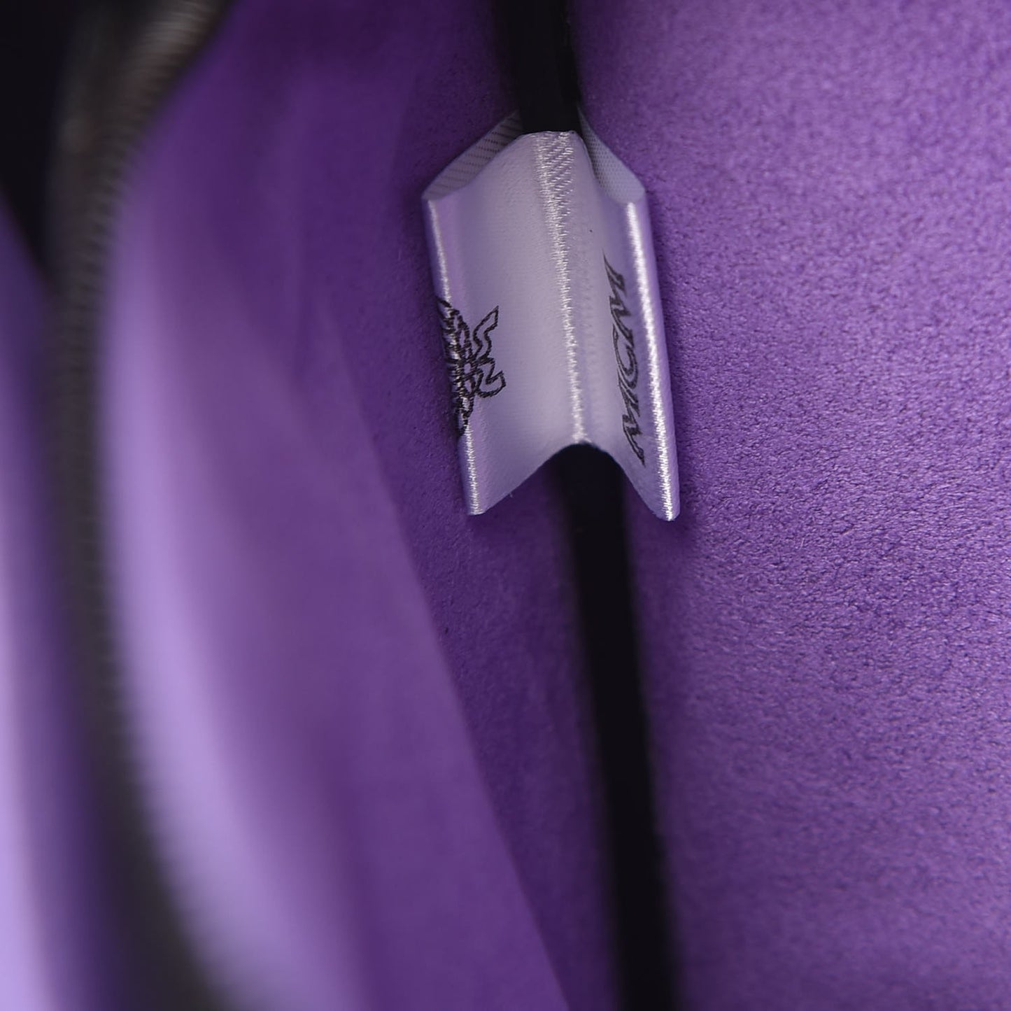 Calfskin Tobias Rehberger Print Pouch Purple