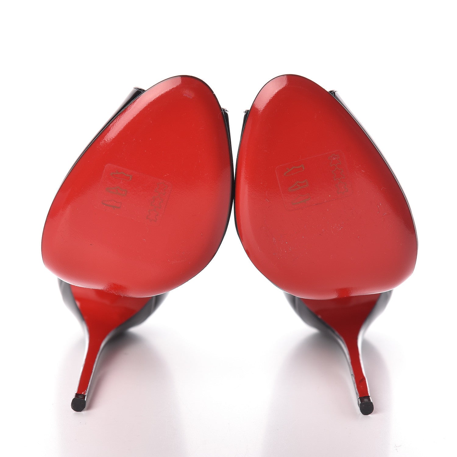 Christian Louboutin Patent Hot Chick 130 Pumps 36.5 Black 6 of 8