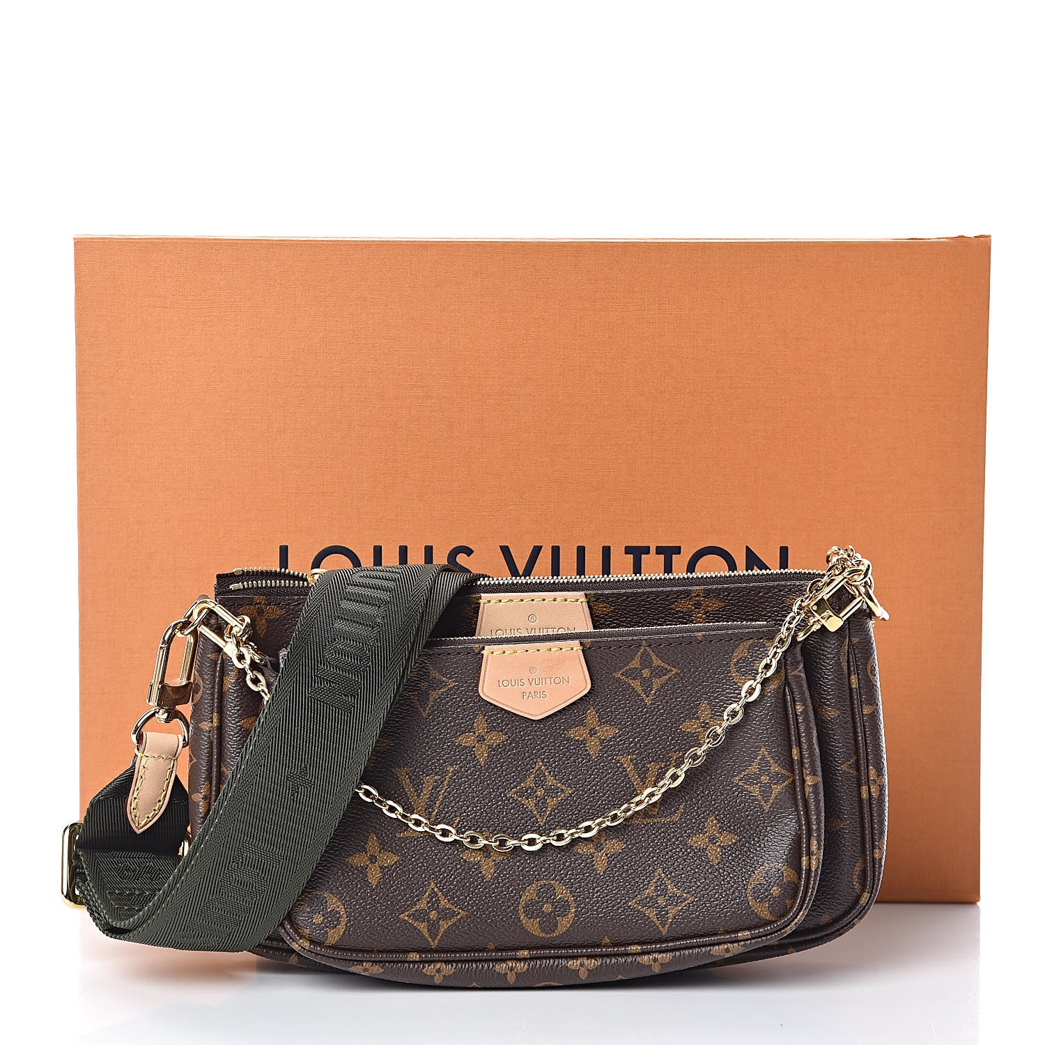 Louis Vuitton Monogram Multi Pochette Accessories Kaki 10 of 10