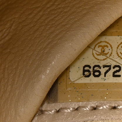 Chanel Caviar Quilted Medallion Tote Light Beige 7 of 16