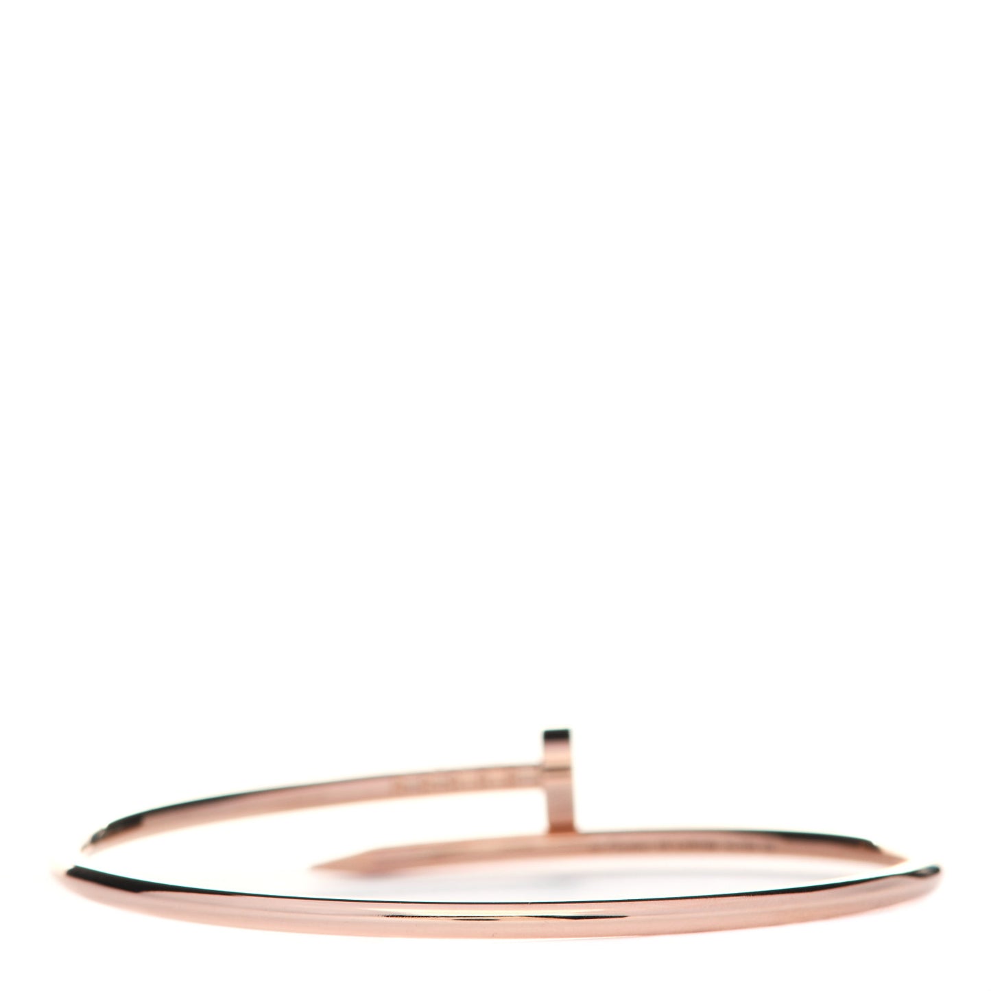18K Pink Gold Small Juste Un Clou Bracelet 16