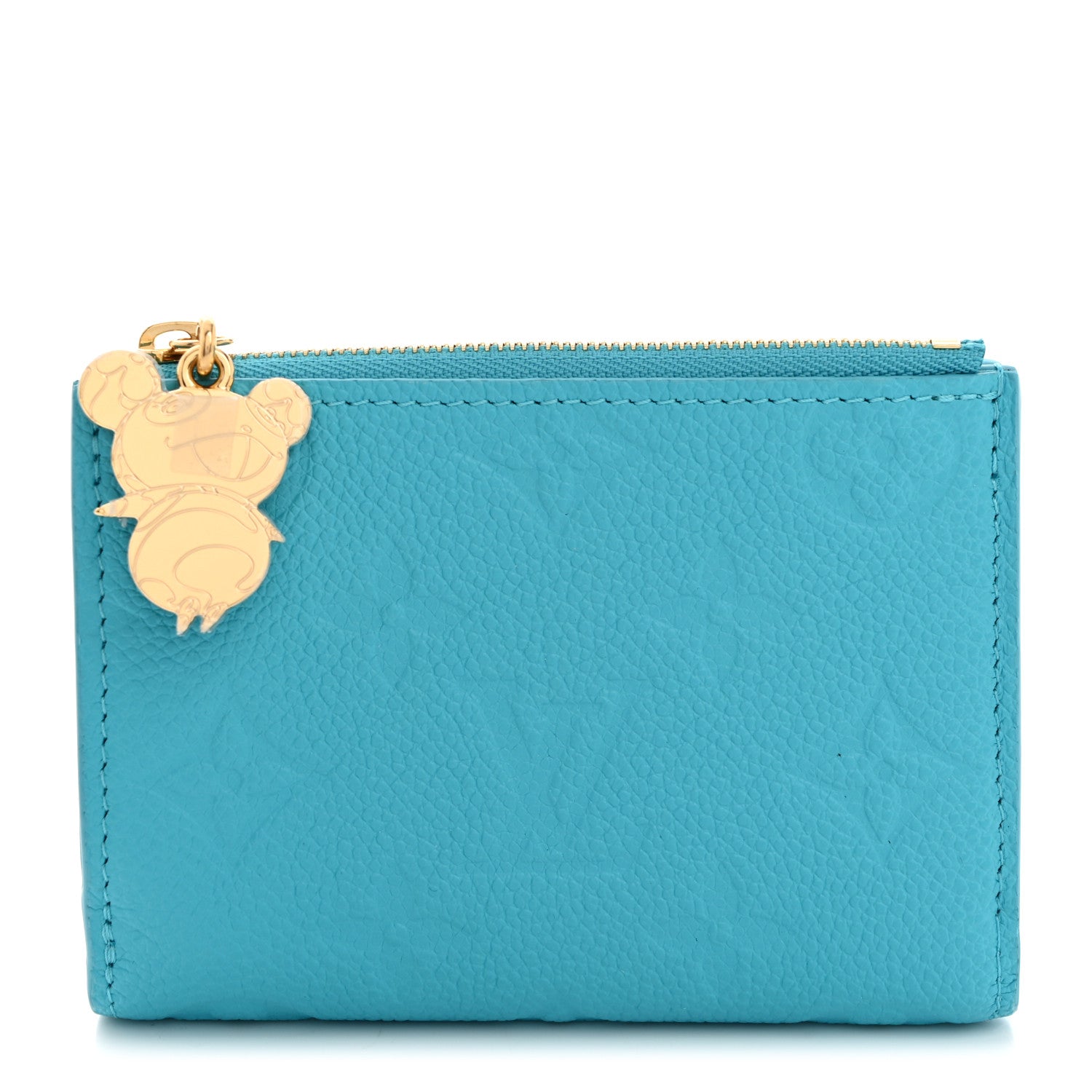 Louis Vuitton X TM Empreinte Monogram Lisa Wallet Kabira Blue 1 of 7