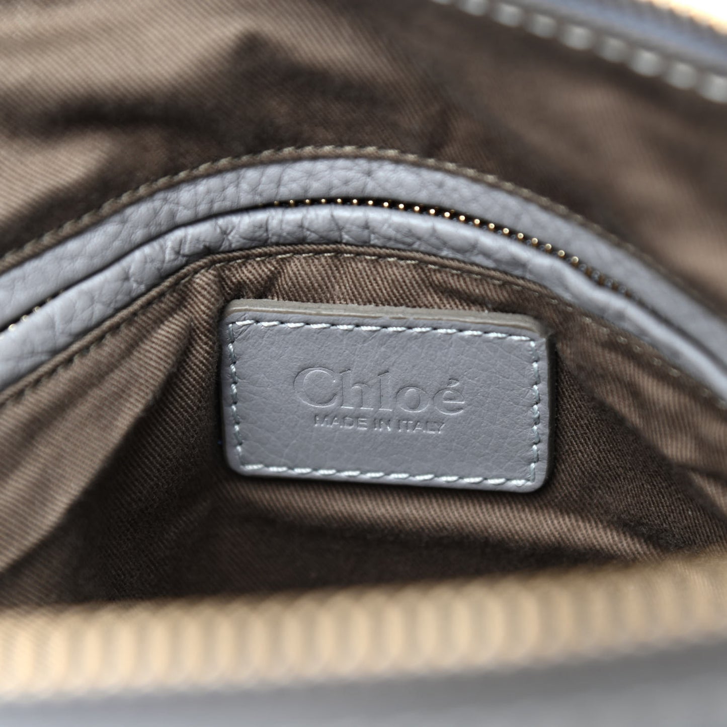 Calfskin Medium Marcie Satchel Cashmere Grey