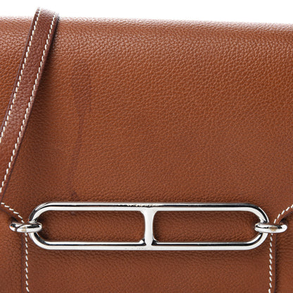 Hermes Barenia Faubourg Mini Sac Roulis Fauve 19 of 20